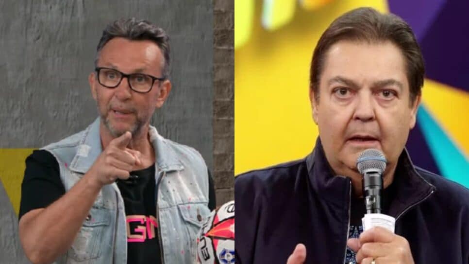 Neto oferece seu camarim para bailarinas do Faustão (Reprodução)