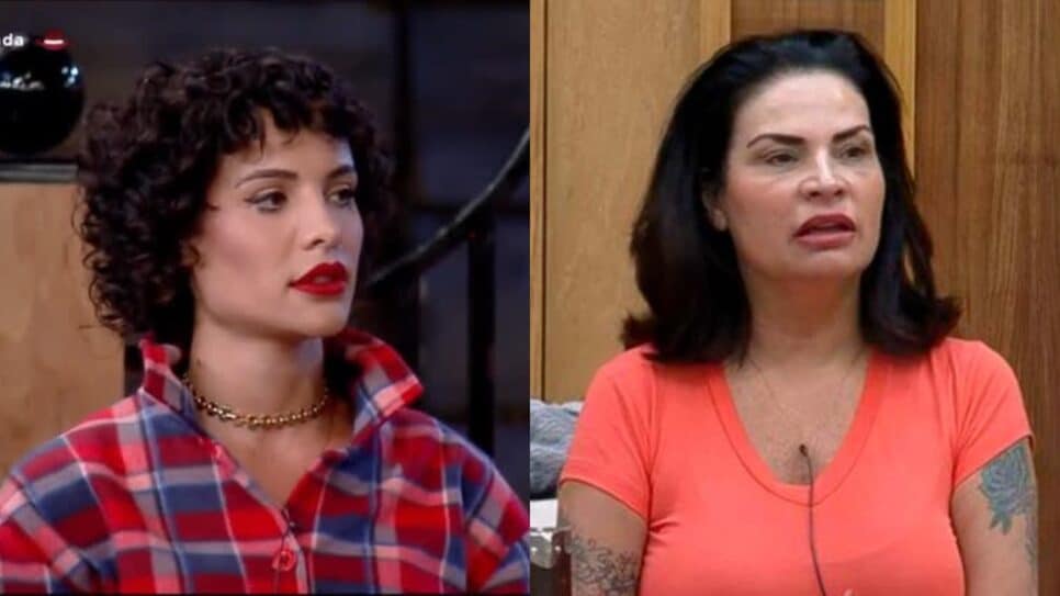 A Fazenda: Aline reclama de atitude de Solange (Reprodução/PlayPlus)