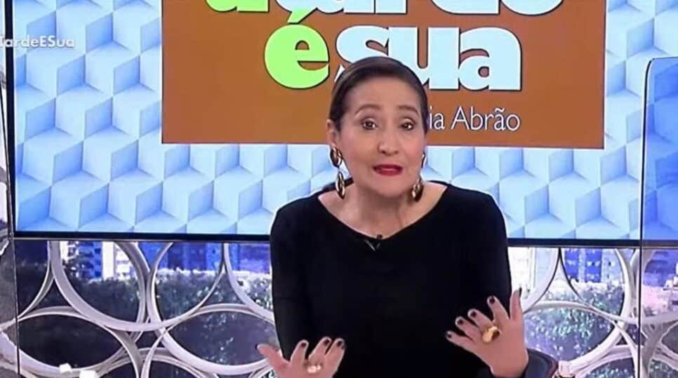 Sonia Abrão em seu programa (Foto: Reprodução)
