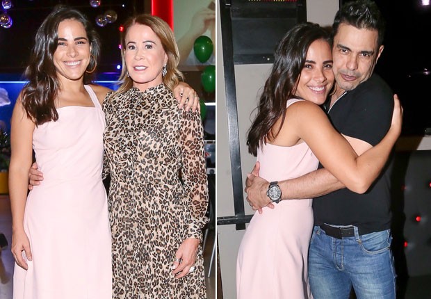 Wanessa com Zilu Godoi e Zezé di Camargo (Foto: Reprodução)