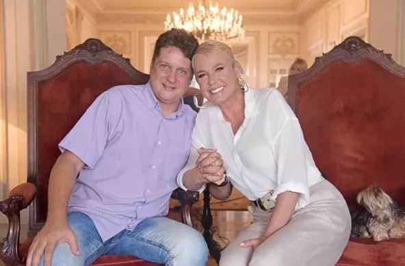 Xuxa reencontra ator do polêmico filme Amor, Estranho Amor (Foto: Reprodução)
