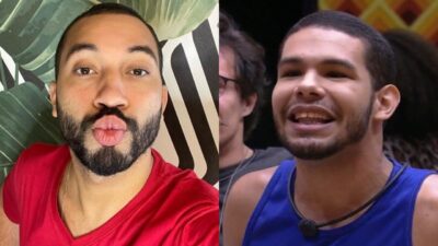 Imagem do post BBB22: Gil do Vigor rejeita comparações com Vyni e alfineta: “Nem me seguia”