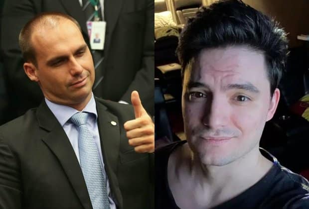Eduardo Bolsonaro choca ao detonar desabafo de Felipe Neto (Foto: Reprodução)
