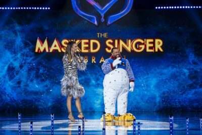 Dudu Nobre é o segundo desmascarado do The Masked Singer Brasil (Foto: Reprodução)