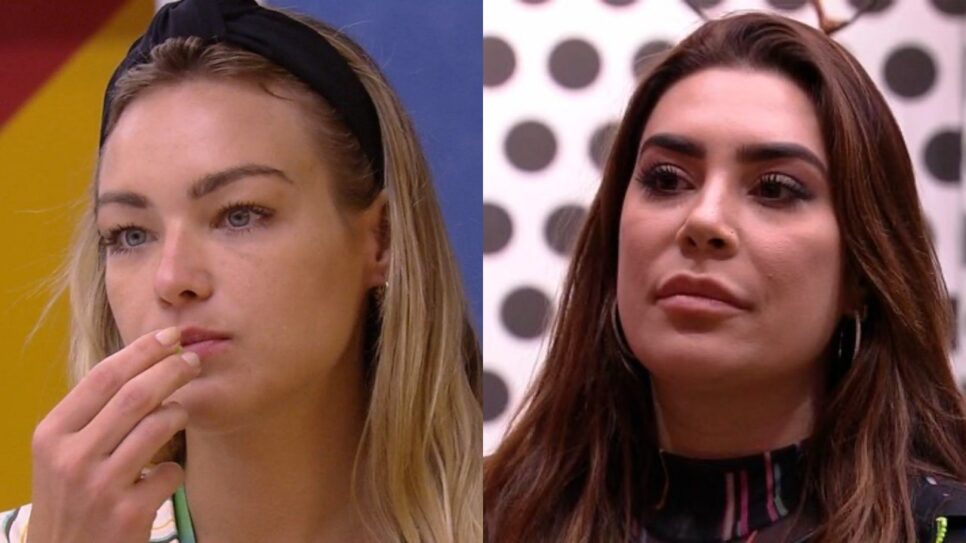 BBB22: Após crise de choro, Bárbara se revolta e detona Naiara (Reprodução/Globo)