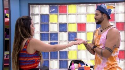 Laís e Rodrigo no BBB22 (Foto: Reprodução)