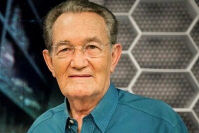 Léo Batista, da Globo, sofre acidente de trânsito aos 90 anos Foto: Reprodução