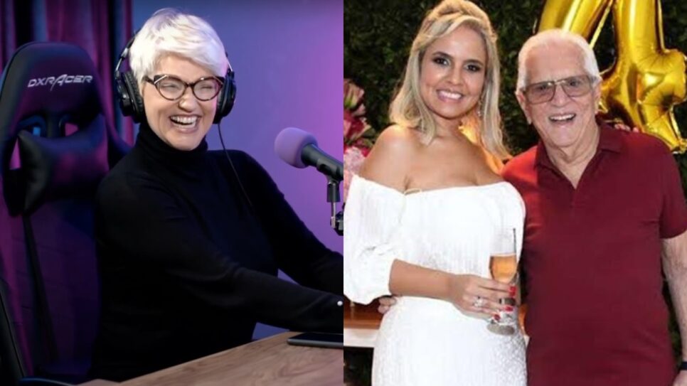 Esposa de Carlos Alberto de Nóbrega se revolta com entrevista de Andréa Nóbrega a podcast (Reprodução)
