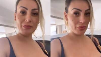 Imagem do post Grávida, Andressa Urach apresenta anormalidade no pé e desabafa: “Ficando apavorada”