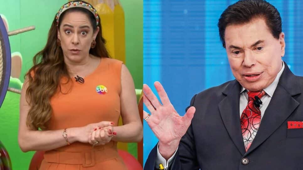 O dono do SBT, Silvio Santos lida com Silvia Abravanel indo para concorrente (Foto: Reprodução)