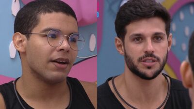 Imagem do post BBB22: Rodrigo cobra Vyni e cita preconceito por ser bonito: “Me julgou internamente”