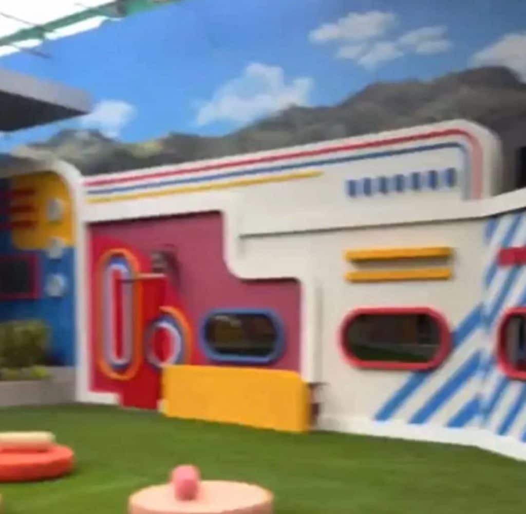 Nova casa colorida e retrô do BBB 22 (Reprodução)