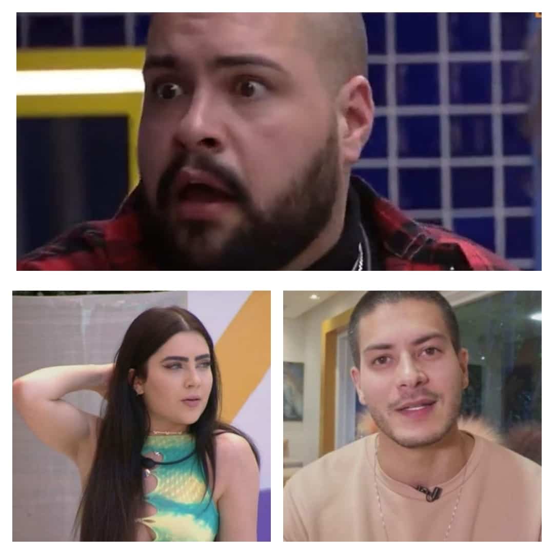 BBB 22: Em conversa com Jade Picon e Arthur Aguiar, Tiago Abravanel afirma que Pedro Scooby não leva o prêmio (Foto: Reprodução/Montagem)