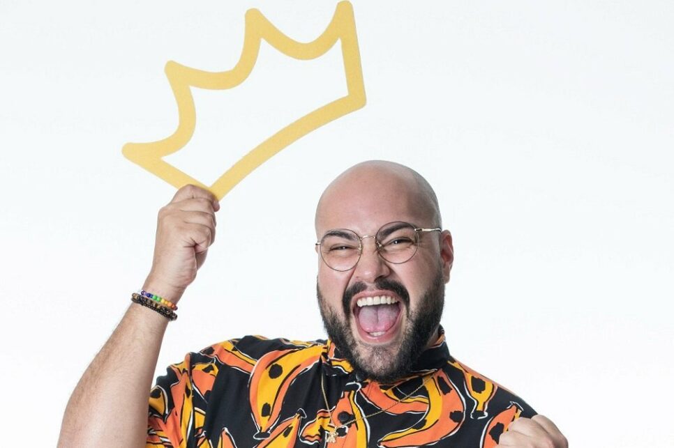 SBT choca e comemora vitória de Tiago Abravanel na Prova do Líder do BBB22 (Reprodução/Globo)