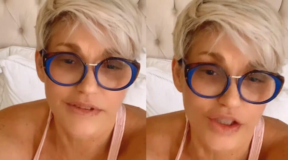 Andréa Nóbrega fala sobre sua situação (Foto: Reprodução)