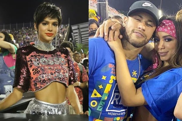 Bruna Marquezine, Neymar e Anitta (Foto: Reprodução)