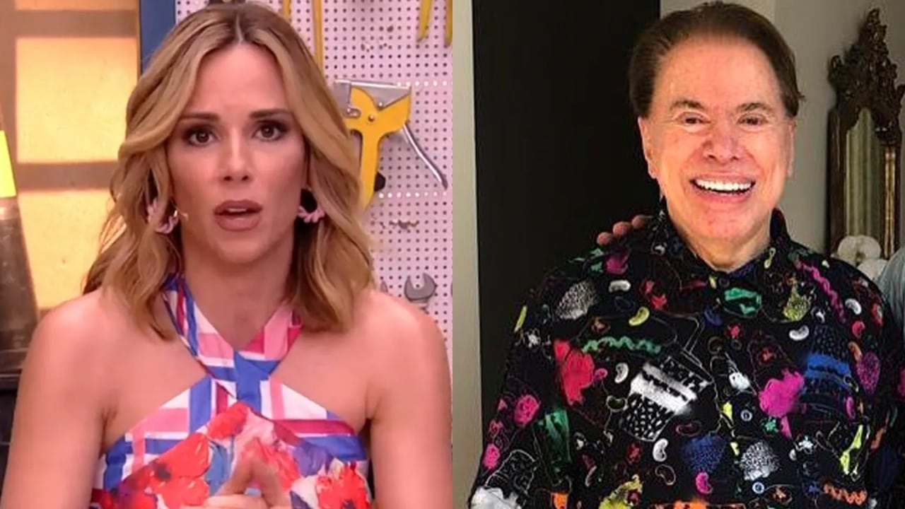 Ao vivo, Ana Furtado faz apelo e pede Silvio Santos na Globo (Reprodução)