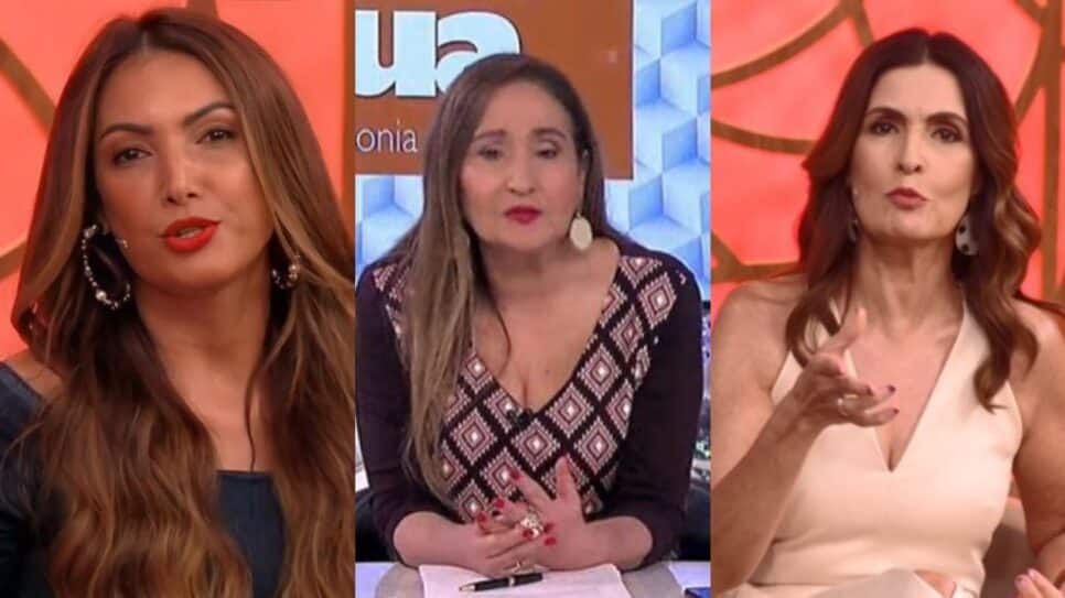 Sonia Abrão abre o jogo sobre polêmica envolvendo Fátima Bernardes e Patrícia Poeta (Reprodução)