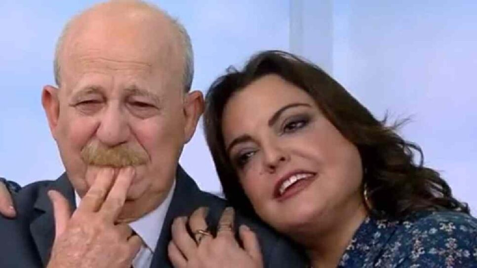 Renato Lombardi e Fabíola Reipert no Balanço Geral da Record (Foto: Reprodução)