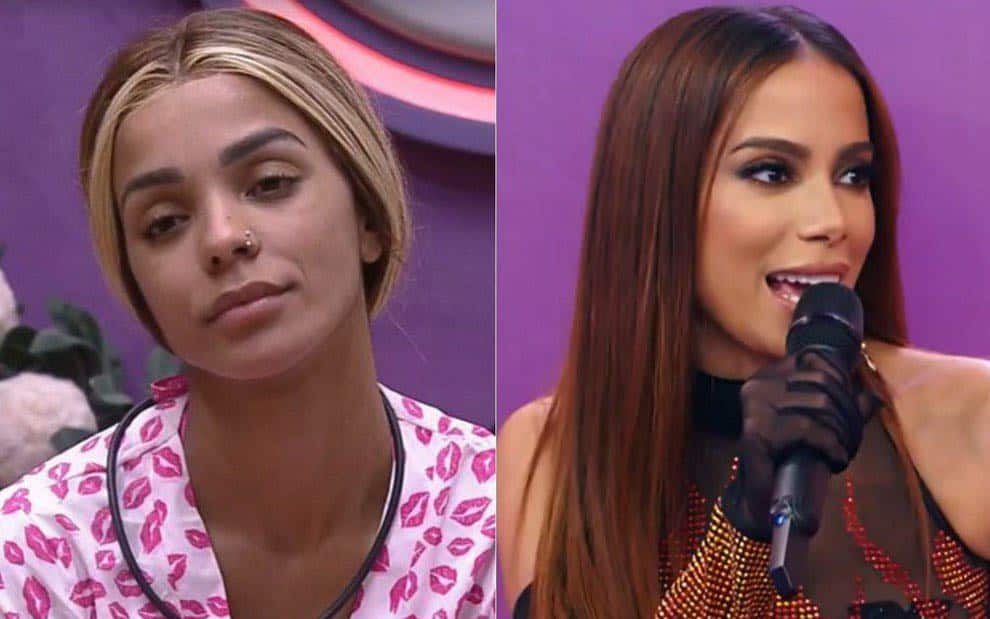 BBB 22: Brunna Gonçalves, esposa de Ludmilla, faz cara feia ao ouvir elogios sobre Anitta