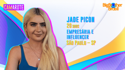 Imagem do post BBB 22: Jade Picon fica loira e surpreende brothers