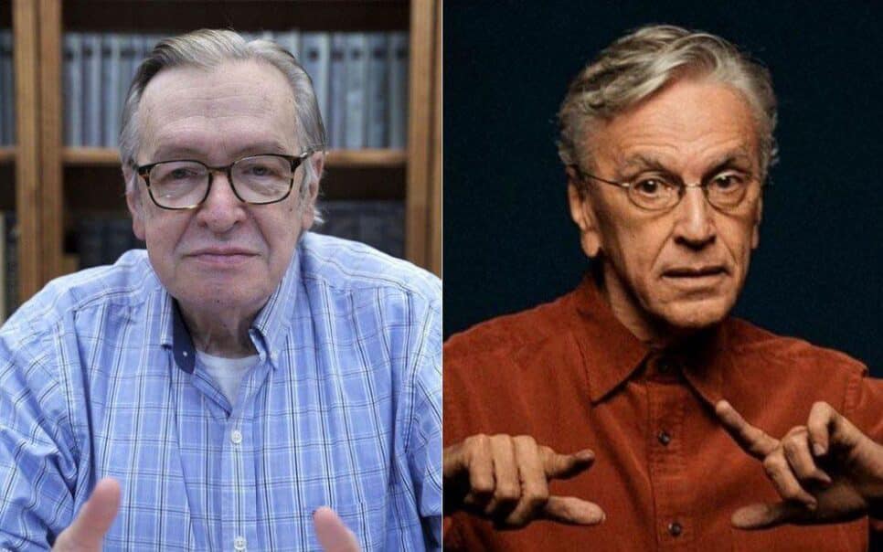Olavo de Carvalho morre sem quitar dívida milionária a Caetano Veloso