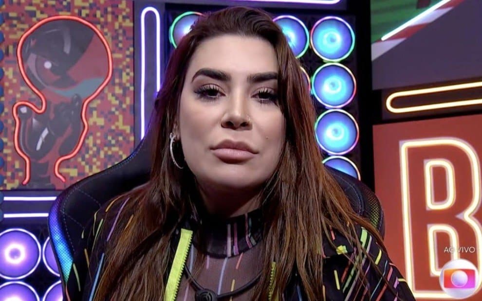 BBB22: Naiara Azevedo no reality (Foto: Reprodução/Globo)