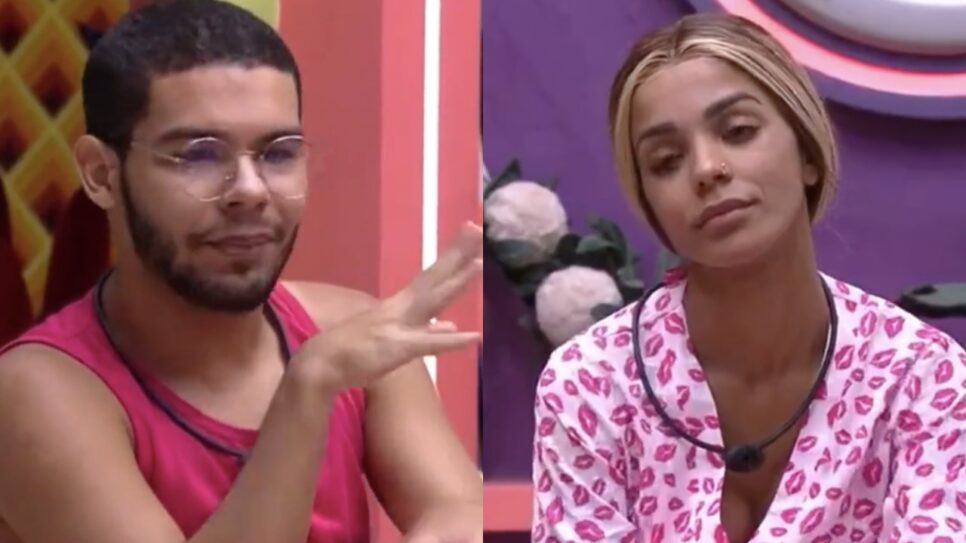 BBB22: Vyni é acusado de constranger Brunna de propósito (Reprodução/Globo)