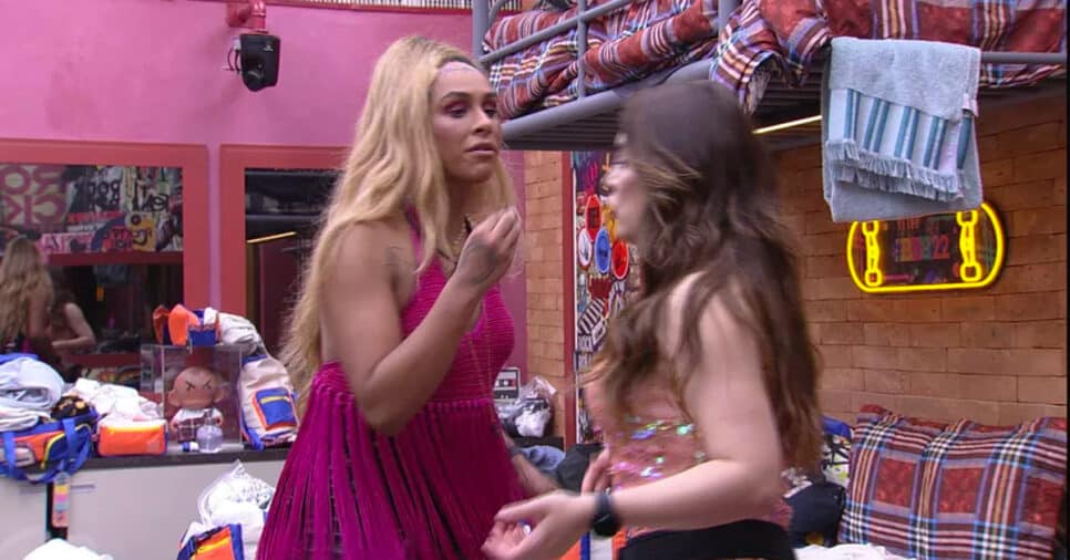 BBB22: Linn perde a paciência e discute com Naiara (Reprodução/Globo)
