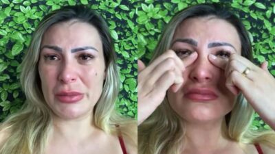 Antes mesmo de nascer, bebê de Andressa Urach já foi 'assaltado': 'Revoltante' Foto: Reprodução