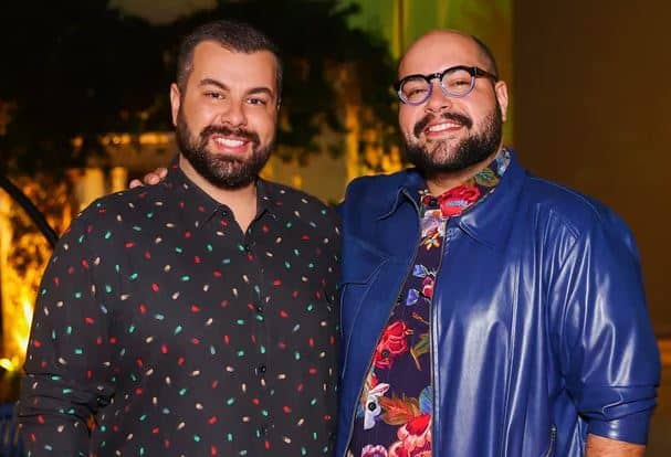 Fernando Poli e Tiago Abravanel (Foto: Reprodução)