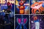 Algumas fantasias da segunda temporada de The Masked Singer Brasil (Foto: Reprodução)