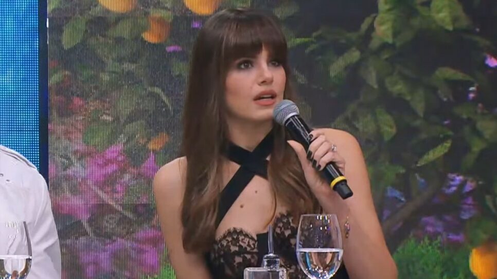 Após saída conturbada da Globo, Camila Queiroz grava programa de Faustão na Band (Reprodução/Band)