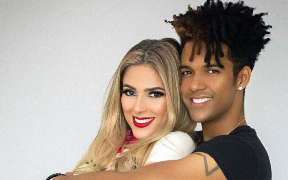 Nadja Pessoa diz que ex-marido D'Black a agrediu (Foto: Reprodução)