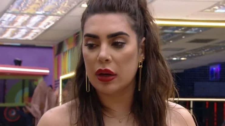 BBB22: Naiara leva punição e cobra explicação da produção (Reprodução/Globo)