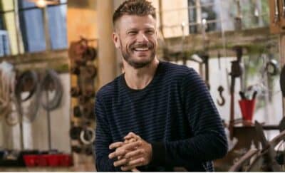 Imagem do post Sem limites! Rodrigo Hilbert constrói montanha-russa no jardim de casa