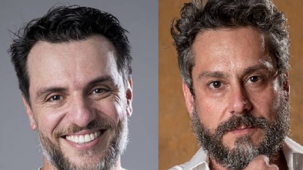 Rodrigo Lombardi e Alexandre Nero (Foto: Divulgação/ Globo)