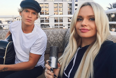 Alli Simpson e irmão (Foto: Reprodução)