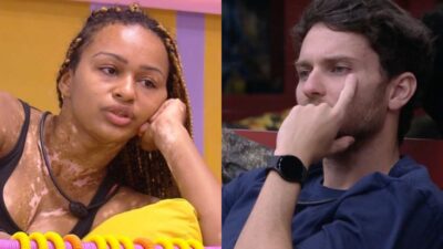 Imagem do post BBB22: Natália solta o verbo e acusa Lucas de beijar Eslovênia por interesse