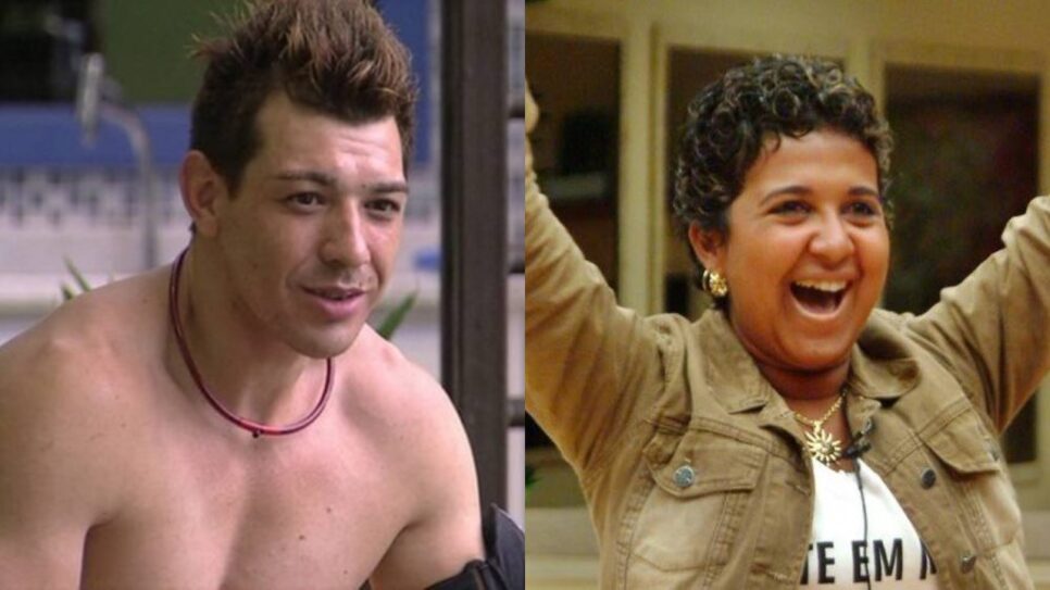 Cézar Lima e Cida Santos (Reprodução)