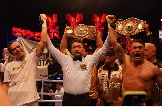Whindersson Nunes resiste bravamente a Popó (Foto: Reprodução)