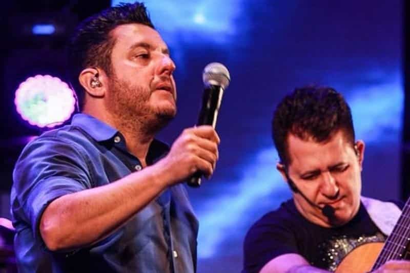 O famoso cantor sertanejo, Bruno e seu irmão, Marrone (Foto: Reprodução)