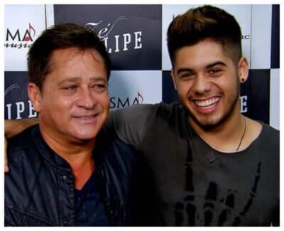 Leonardo e Zé Felipe (Foto: Reprodução)