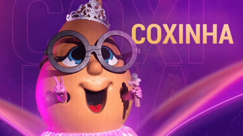 The Masked Singer Brasil foi desmascarada no programa do último domingo (Foto: Reprodução - TV Globo)