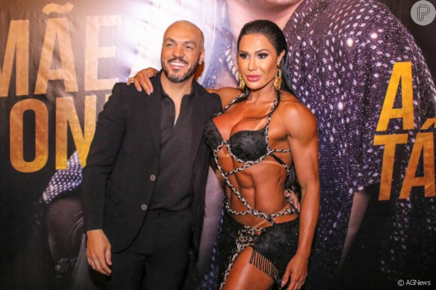 Gracyanne Barbosa zomba de desempenho sexual de Belo: 'Uma belezinha'