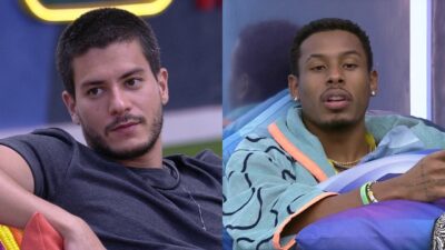 BBB22: Arthur se revolta após Paulo André revelar voto em Tiago (Reprodução/Globo)