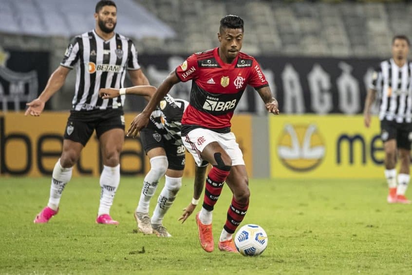 Jogo Flamengo x Atlético-MG (Foto: Reprodução)