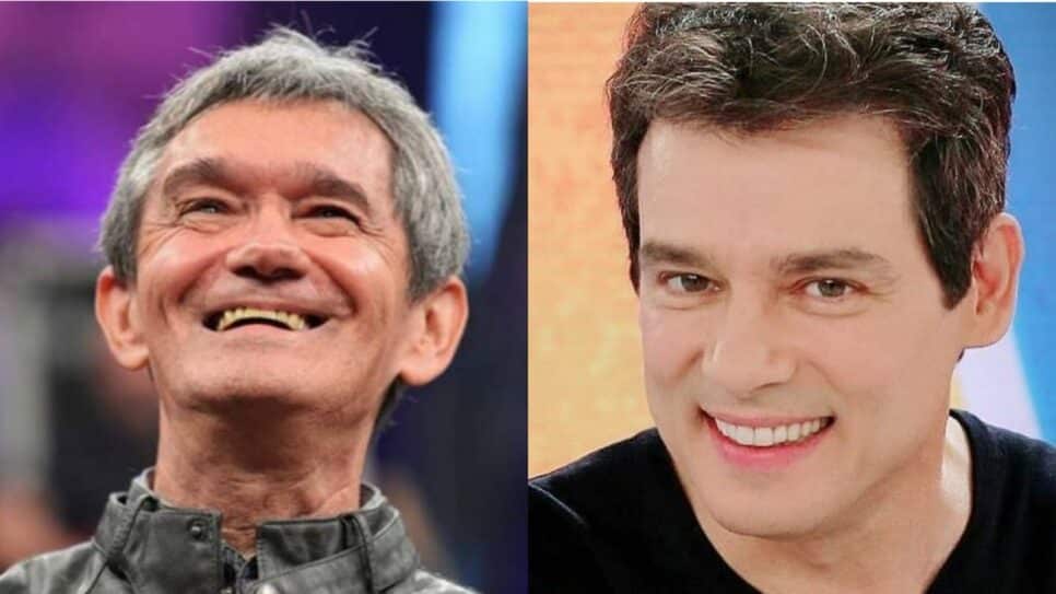 Serginho Groisman e Celso Portiolli revelam com quem são casados (Foto: Reprodução/Montagem)