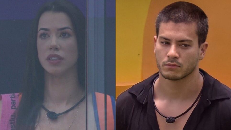 BBB22: Larissa revela que Maíra Cardi está com raiva de Arthur (Reprodução/Globo)
