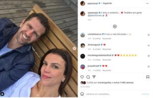 Ana Paula Araújo fez declaração para o marido (Foto: Reprodução / Instagram)